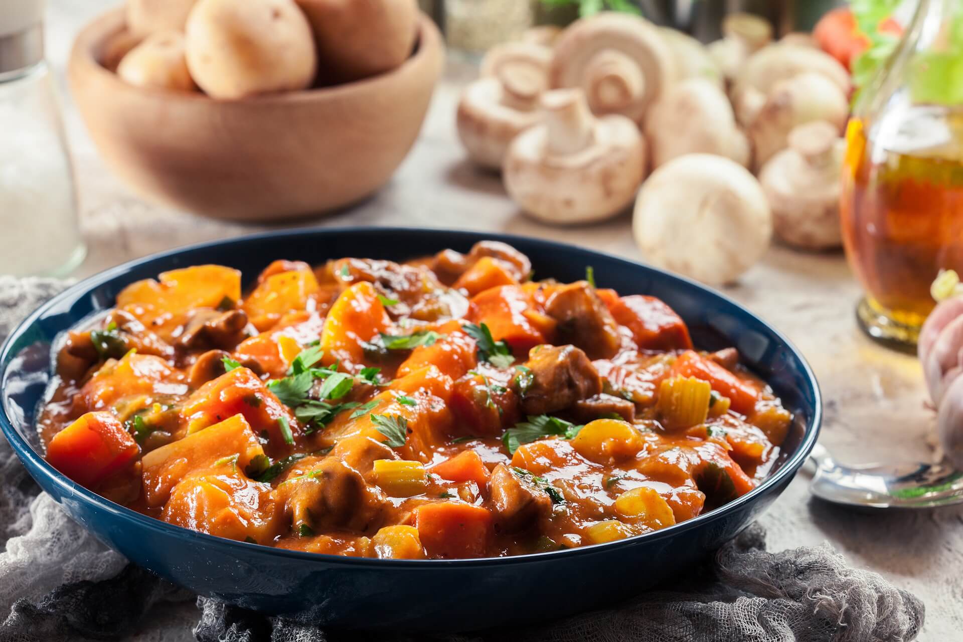 Ein veganes Gericht ganz ohne Ersatzmittel